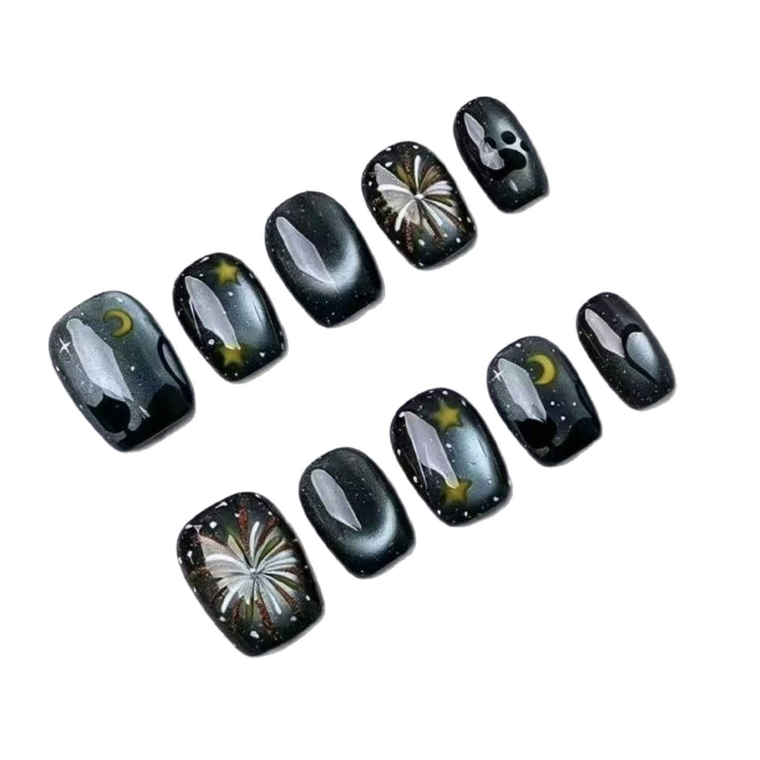 Starry Night Glitter Nail Art Set Stornfield