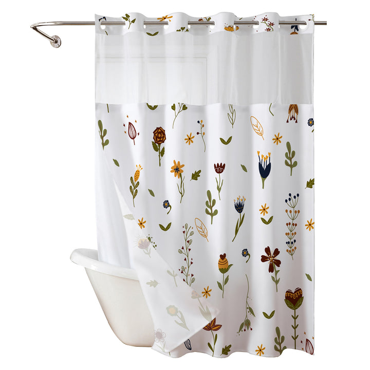 Strawberry-Themed Shower Curtain Stornfield