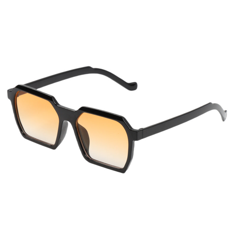 Women's Fashionable Hexagonal Sunglasses with Gentle Gradient Stornfield