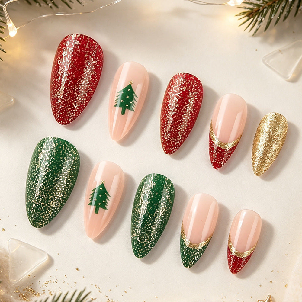 Festive Artful Nail Design Stornfield
