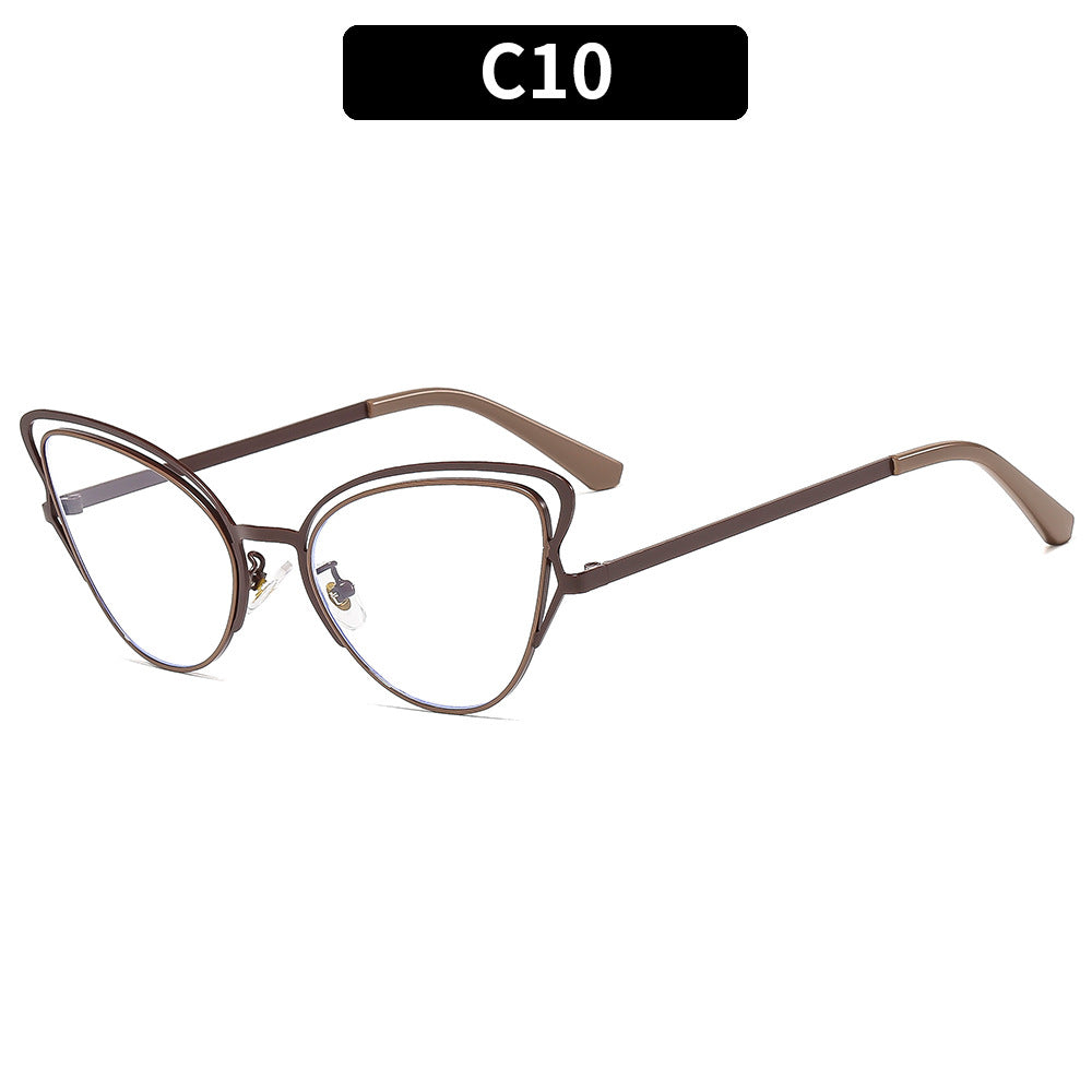 Women's Cat-Eye Sunglasses with Luxurious Metal Frame and High-Quality Gradient Lenses Stornfield