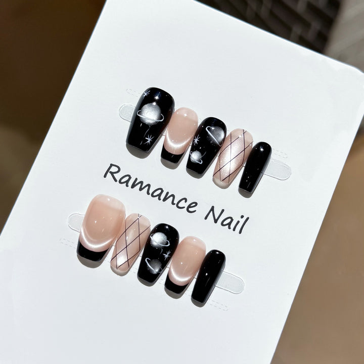 Artistic Press-On Nails Stornfield