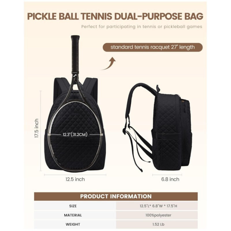 Tennis Backpack with Padded Compartment and Optimal Freedom of Movement Stornfield