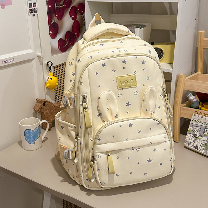 Star Print Multi-Functional Backpack Stornfield