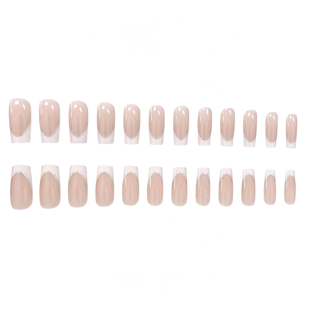 Elegant French Tip Acrylic Nail Enhancements Stornfield 1789915911