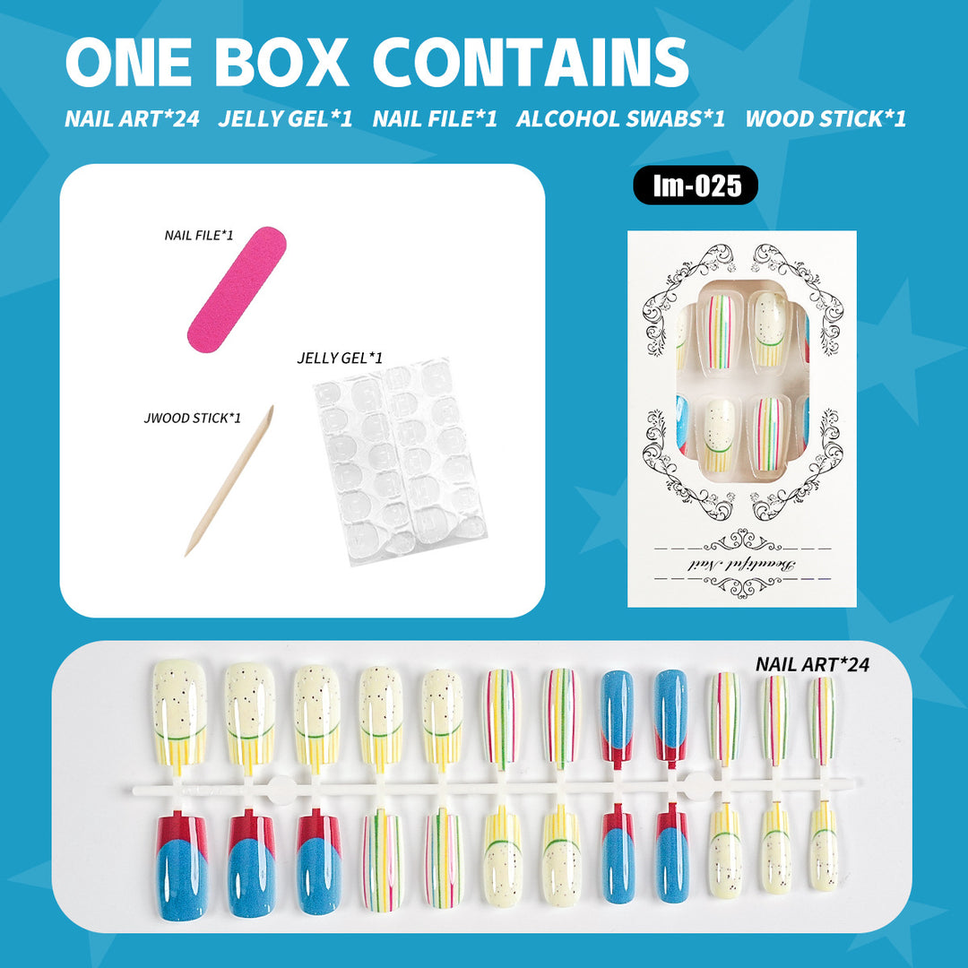 Colorful Nail Art Kit