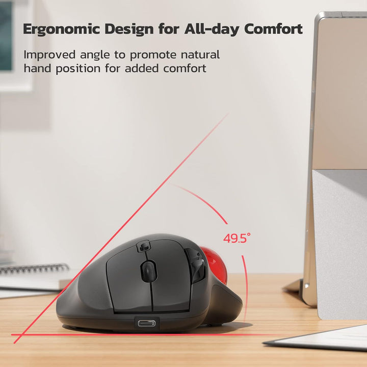 Ergonomic Trackball Mouse Stornfield