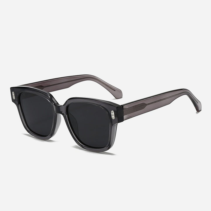 Women's Designer Sunglasses with Square Frame and Brown Lenses Stornfield
