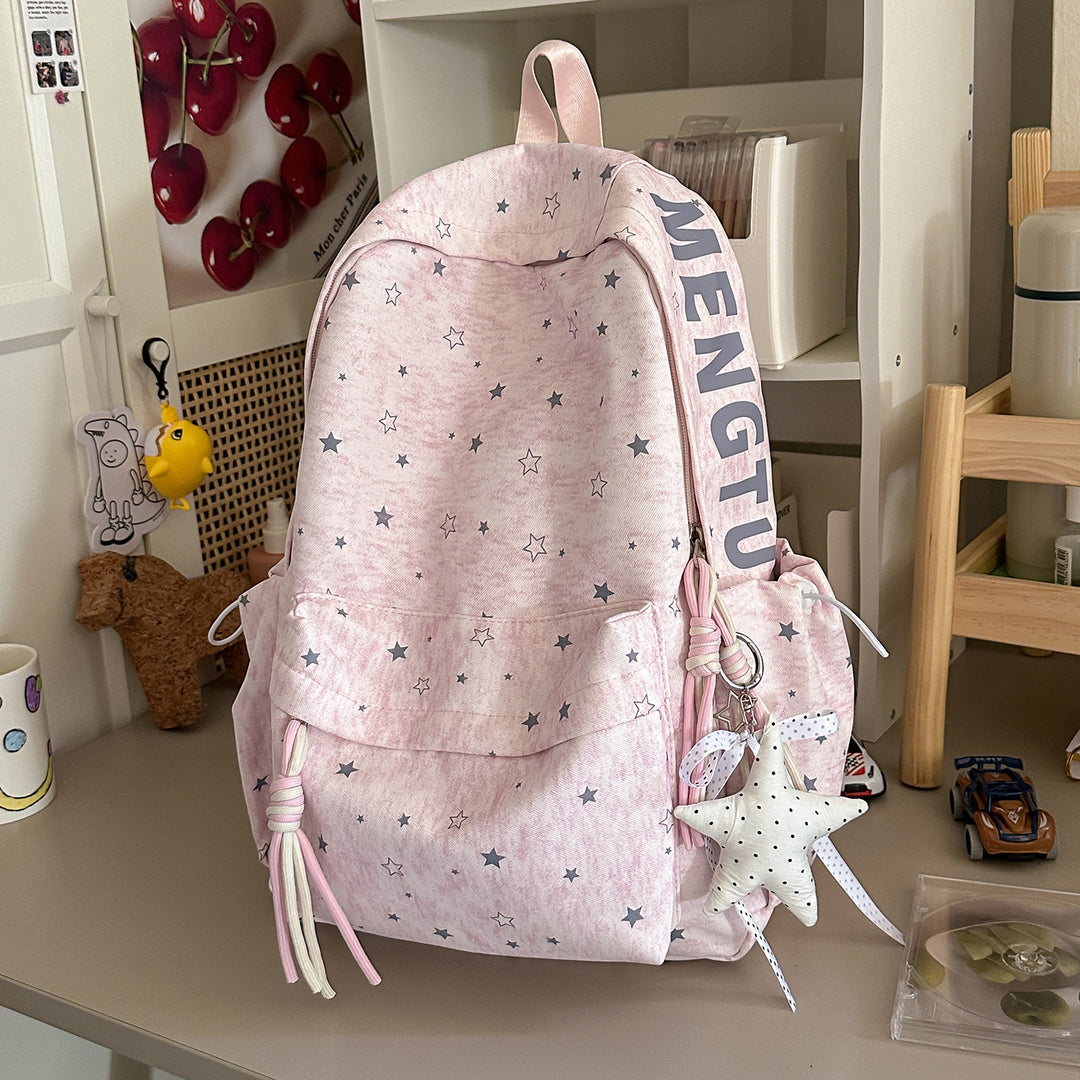 Star-Patterned Casual Backpack Stornfield 1791204705