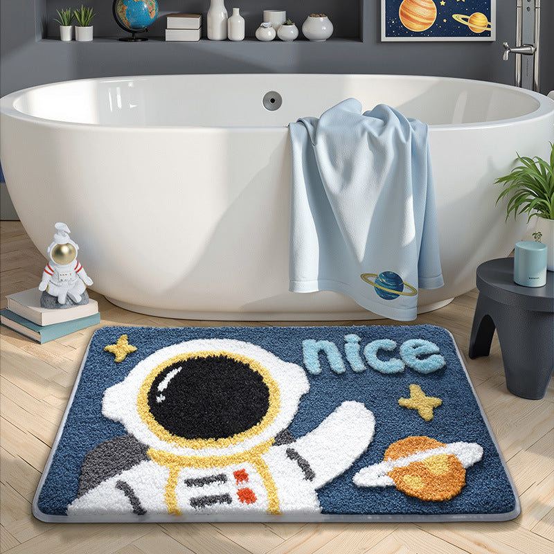 Fun Astronaut-Themed Entry Mat Stornfield