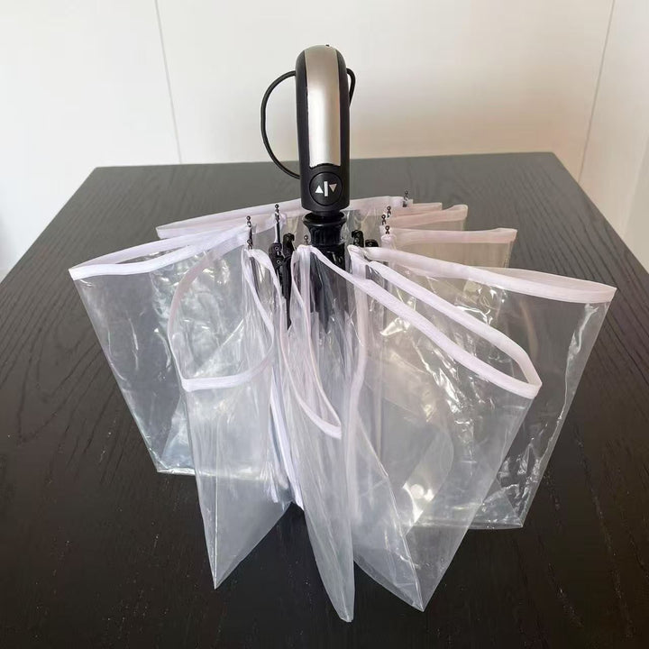 Ladies windproof, self-supporting umbrella with innovative design Stornfield