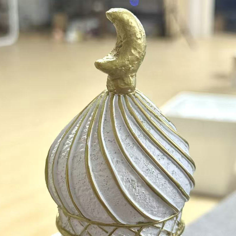 Decorative tealight holder with oriental design Stornfield