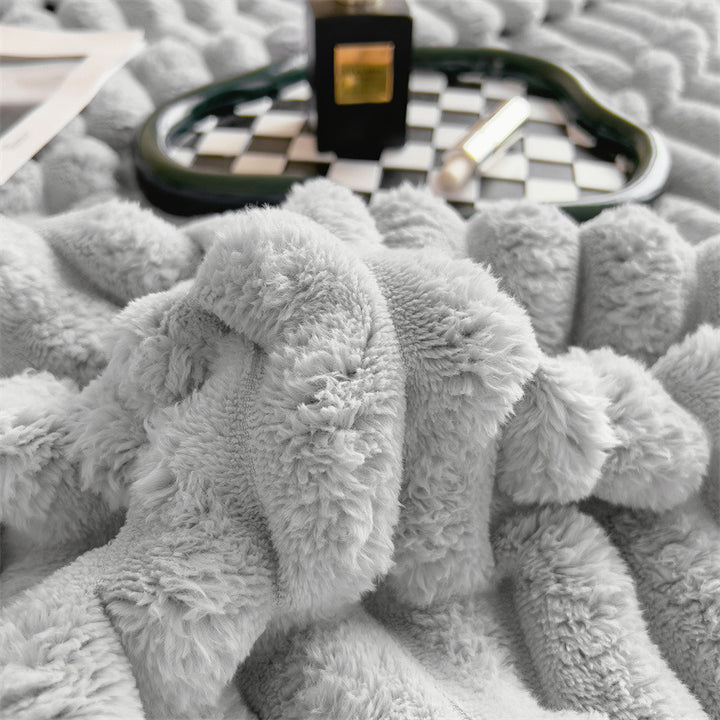 Luxurious Plush Throw Blanket
