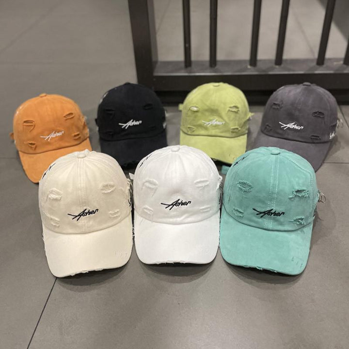 Men's Distressed Denim Cap Stornfield