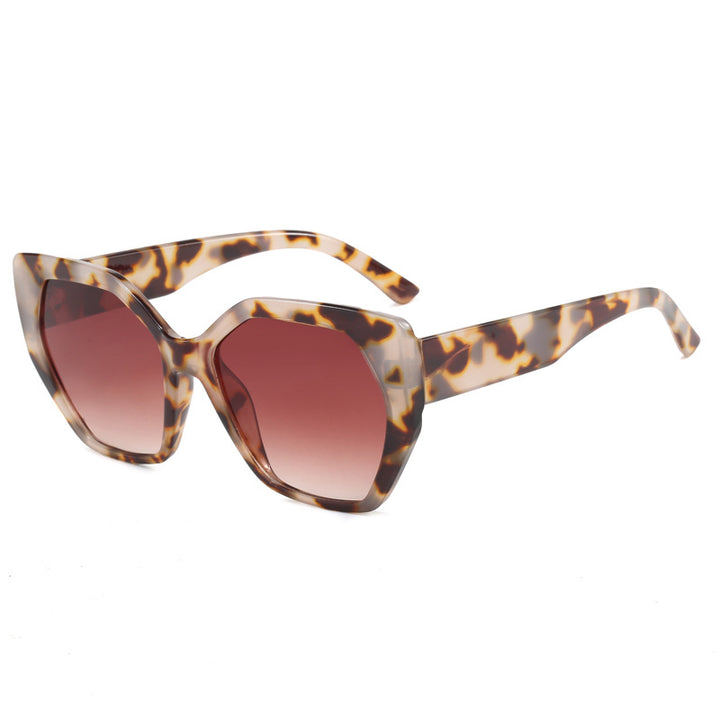 Women oversized geometric sunglasses Stornfield