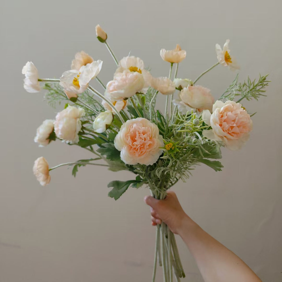 Lifelike Floral Bouquet Arrangement