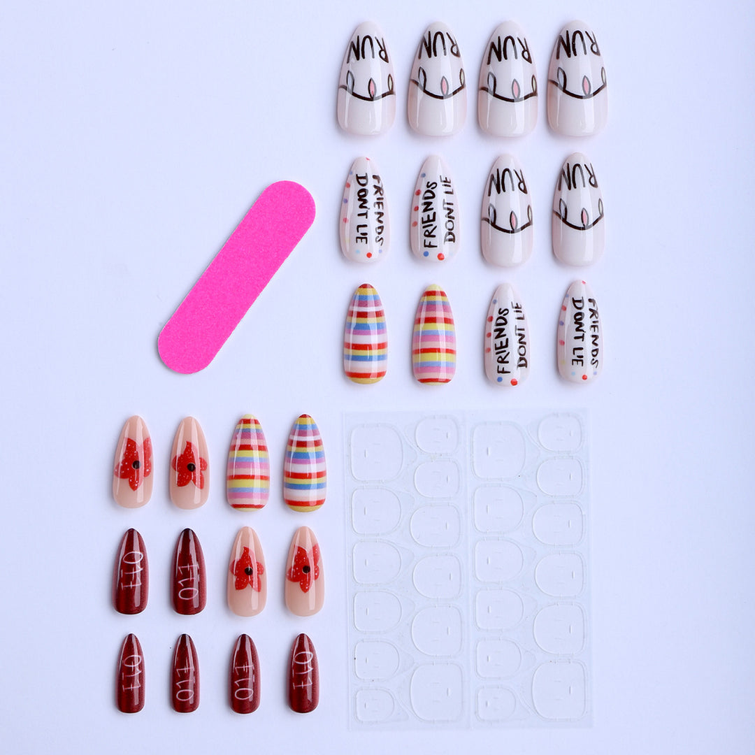Creative Art Fingernails in Playful Design Stornfield