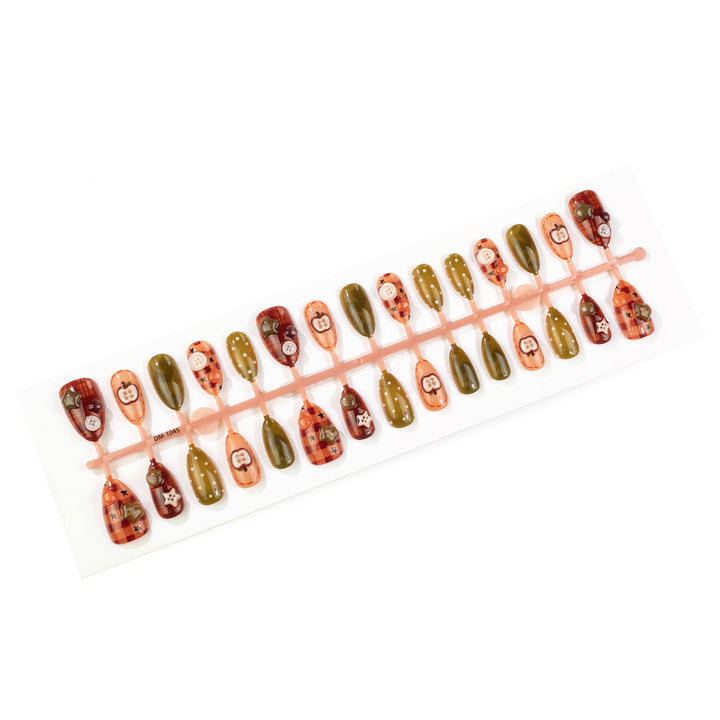 Creative Seasonal Themed Press-On Nails