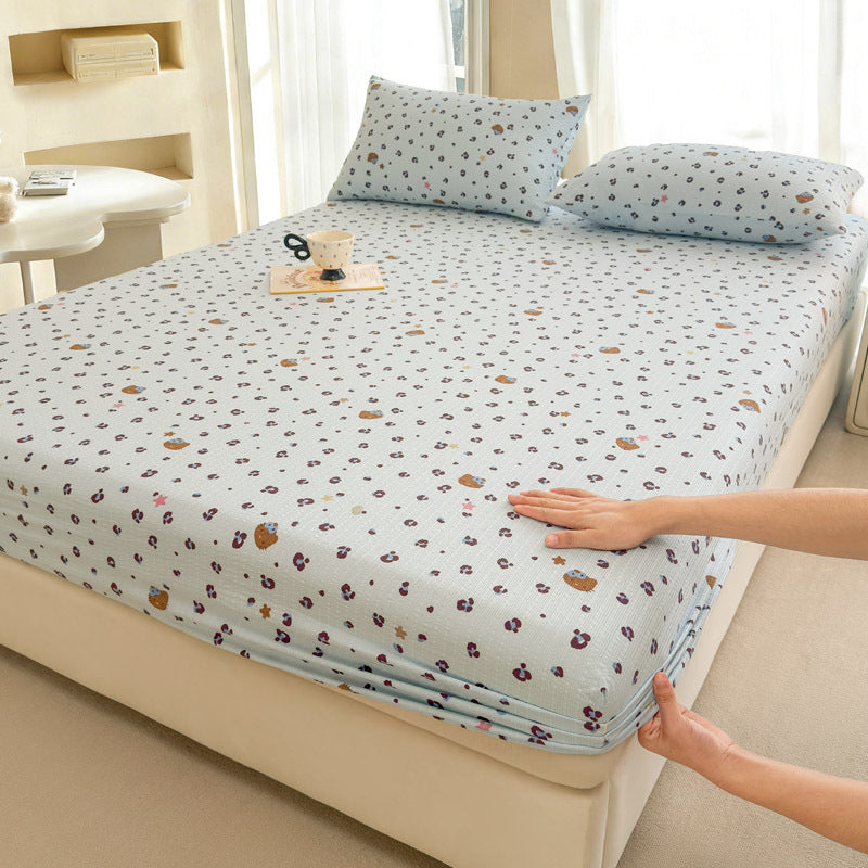 Soft Printed Mattress Protector