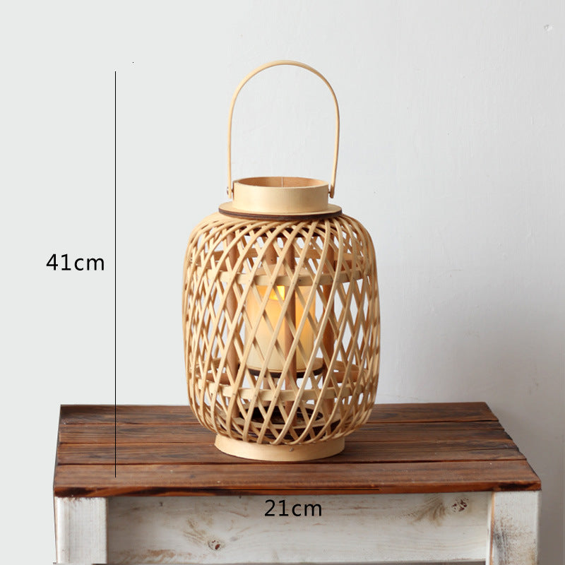 Handmade Rattan Lantern Stornfield
