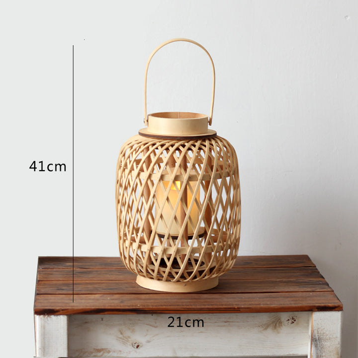Handmade Rattan Lantern Stornfield