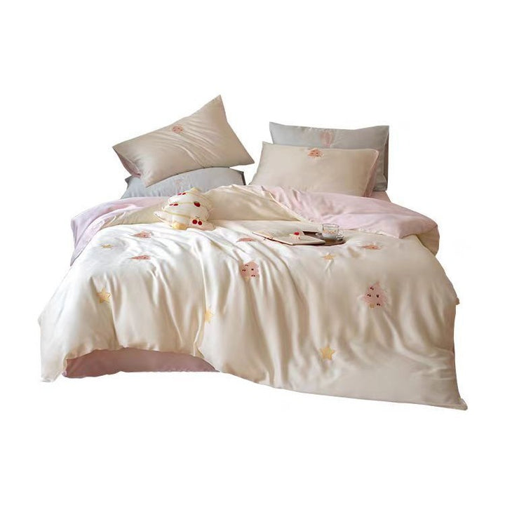 Cozy Cartoon-Themed Bedding Set