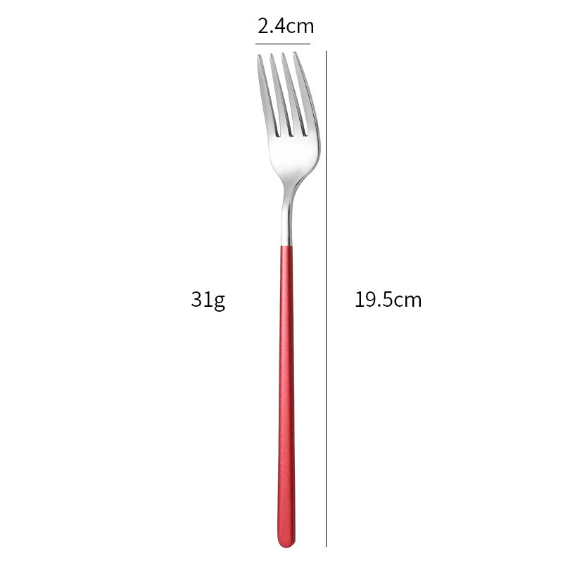 Elegant stainless steel dining fork with ergonomic handle Stornfield
