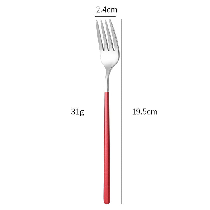 Elegant stainless steel dining fork with ergonomic handle Stornfield