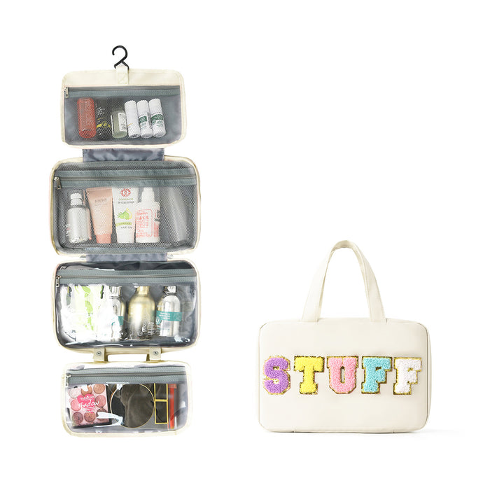 Multifunctional Cosmetic Organizer Bag with Hanging Design Stornfield