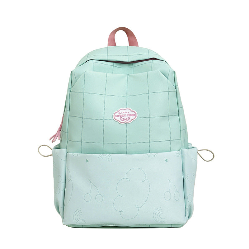Playful Patterned School Backpack Stornfield