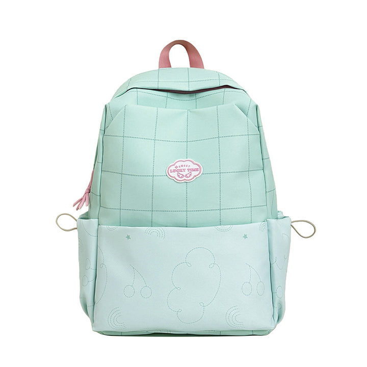 Playful Patterned School Backpack Stornfield