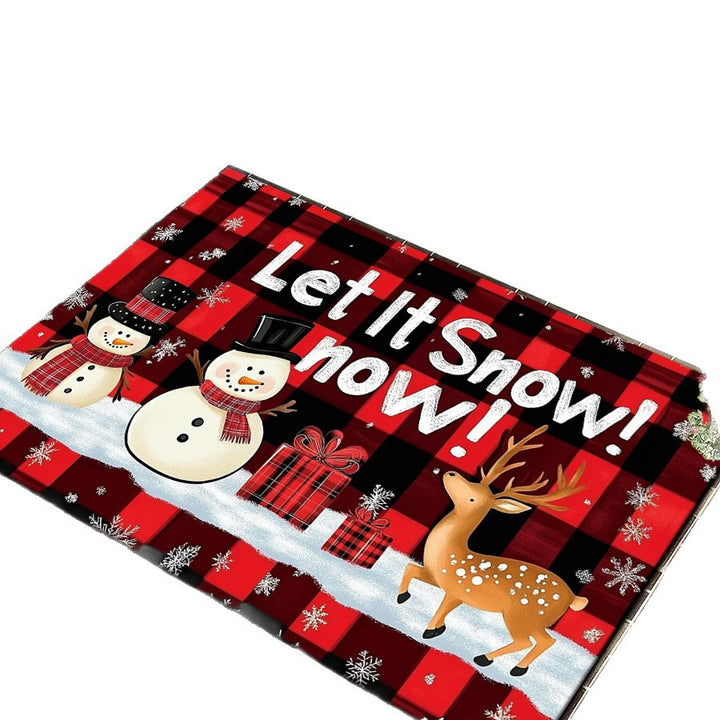 Festive Seasonal Welcome Mat