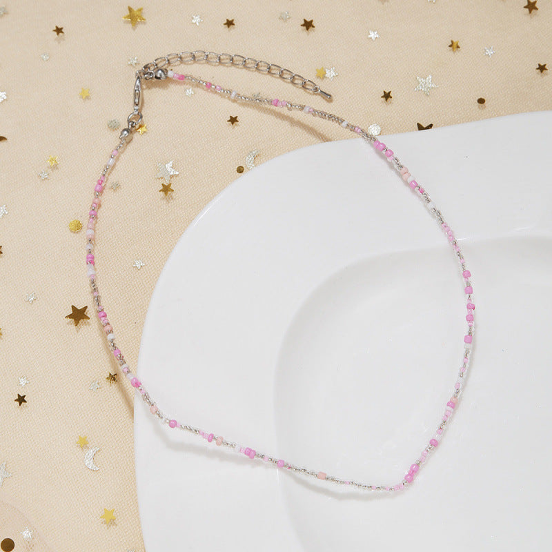 Handcrafted Beaded Choker Necklace Stornfield