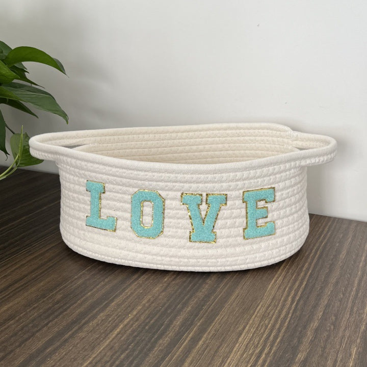 Women Decorative Storage Basket with Loving Inscription Stornfield