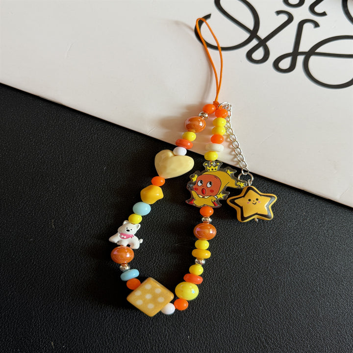 Playful Charm Beaded Phone Strap Stornfield