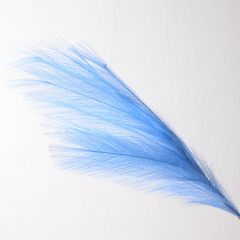 Decorative Faux Pampas Grass Stem