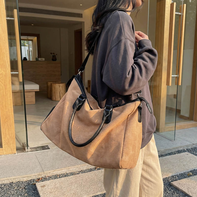 Durable Canvas Travel Duffel Bag