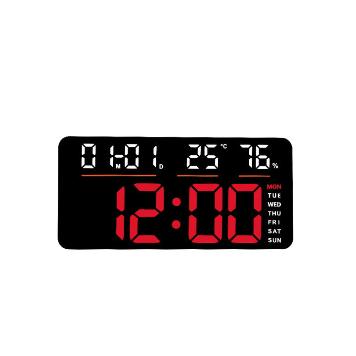 Digital Multifunction Alarm Clock with Temperature and Weather Display Stornfield