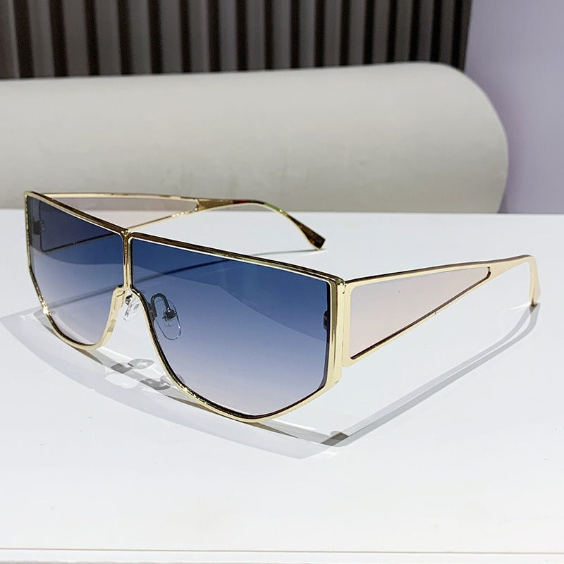 Men's Bold Statement Shield Sunglasses Stornfield