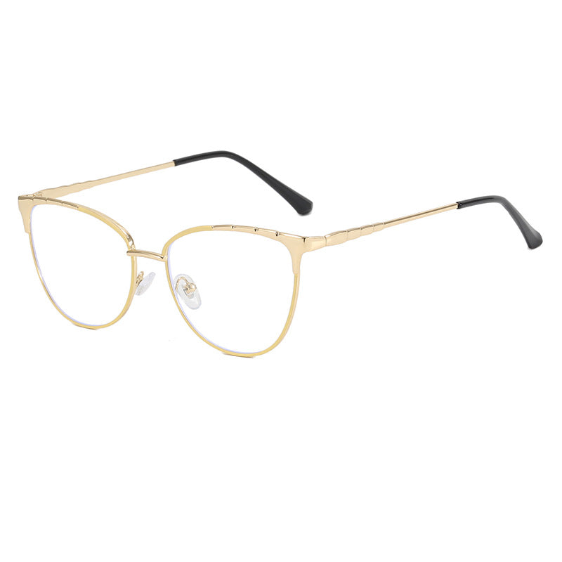 Ladies Cat-Eye Glasses with Fine Metal Accents Stornfield
