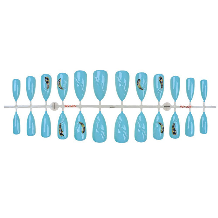 Stylish Decorative Press-On Nail Set Stornfield