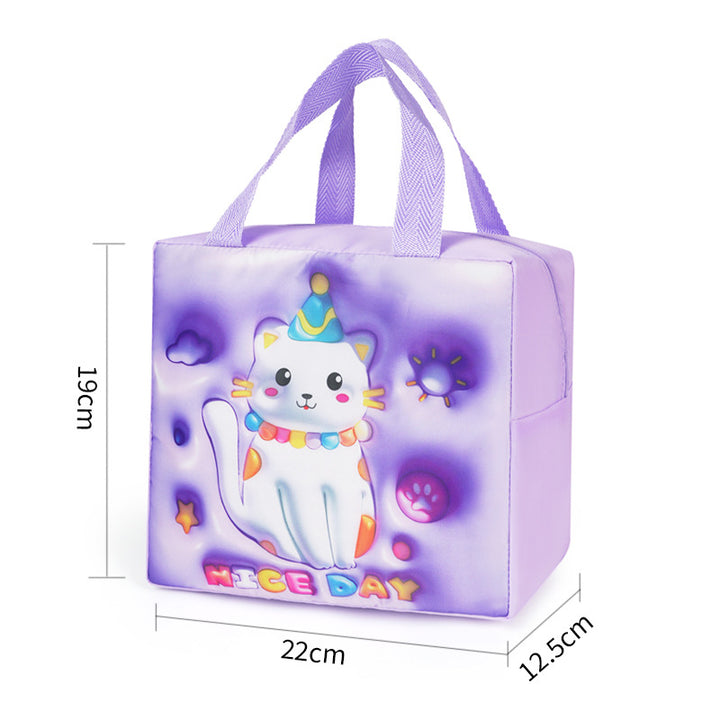 Cartoon-Themed Insulated Lunch Bag Stornfield
