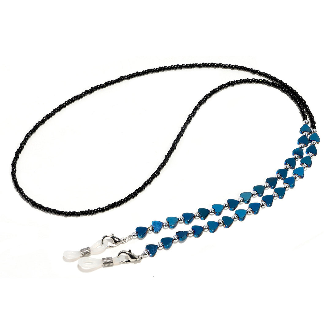 Artistic Heart-Shaped Eyewear Chain Stornfield