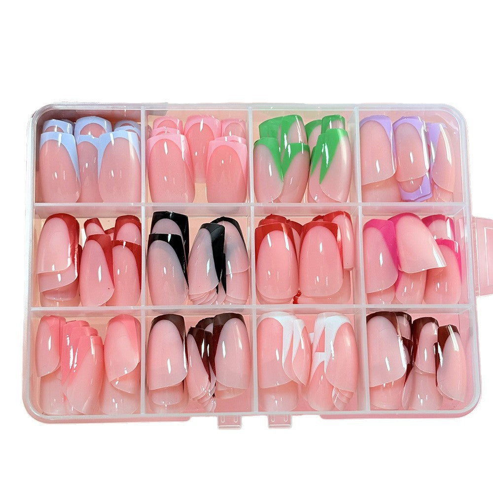 Versatile Press-On Nail Set Stornfield