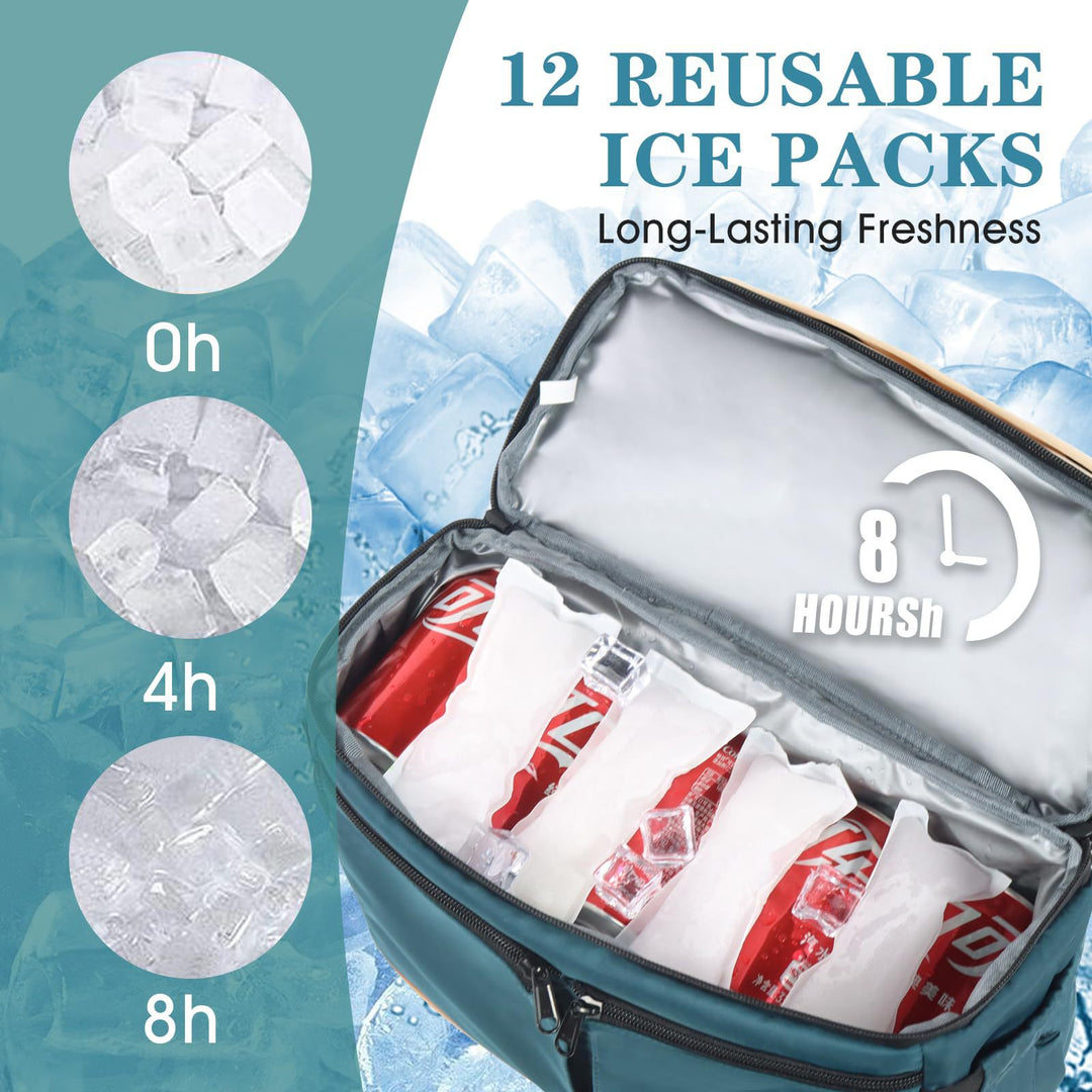 Unisex Insulated Leisure Transport Bag with External Pockets Stornfield
