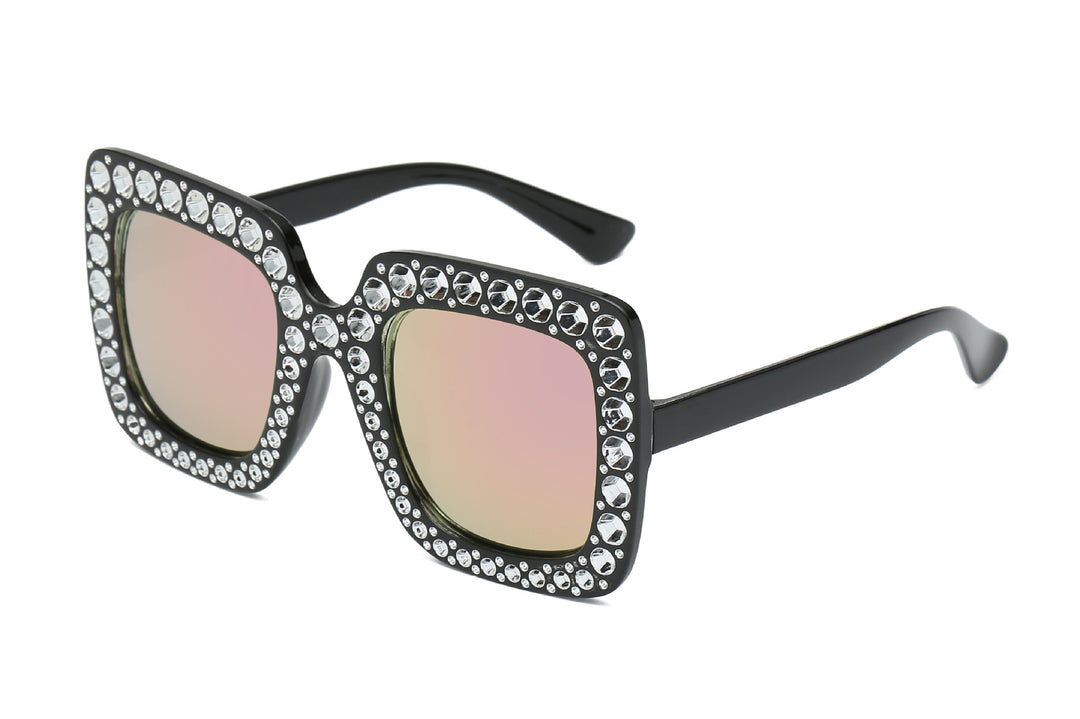Oversized Decorative Frame Sunglasses Stornfield