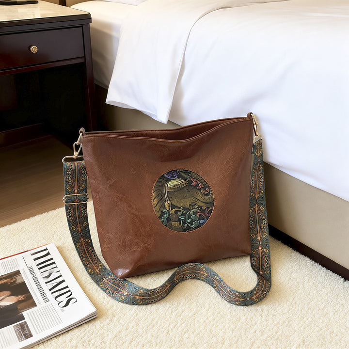 Artisan Leather Shoulder Bag