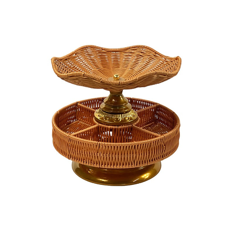Ladies fruit bowl with multiple compartments Stornfield