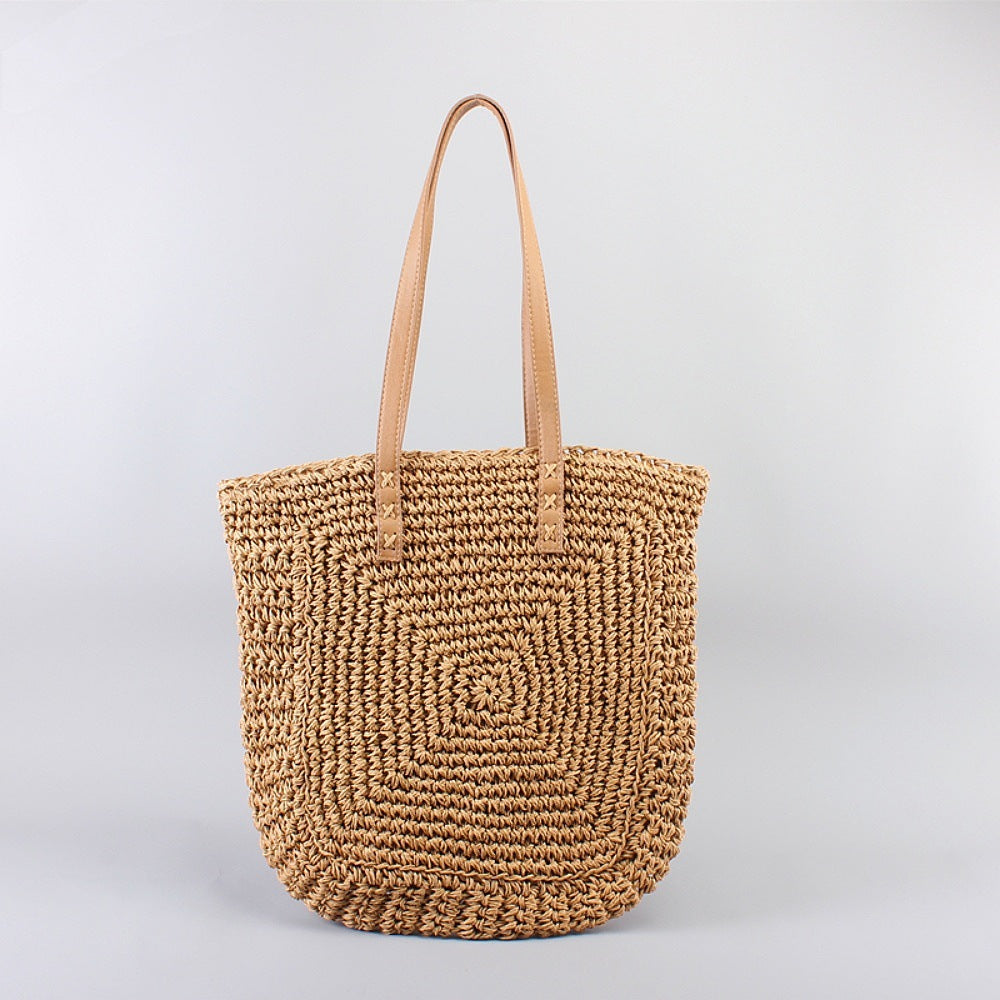 Large Braided Shopper Made of Natural Material Stornfield