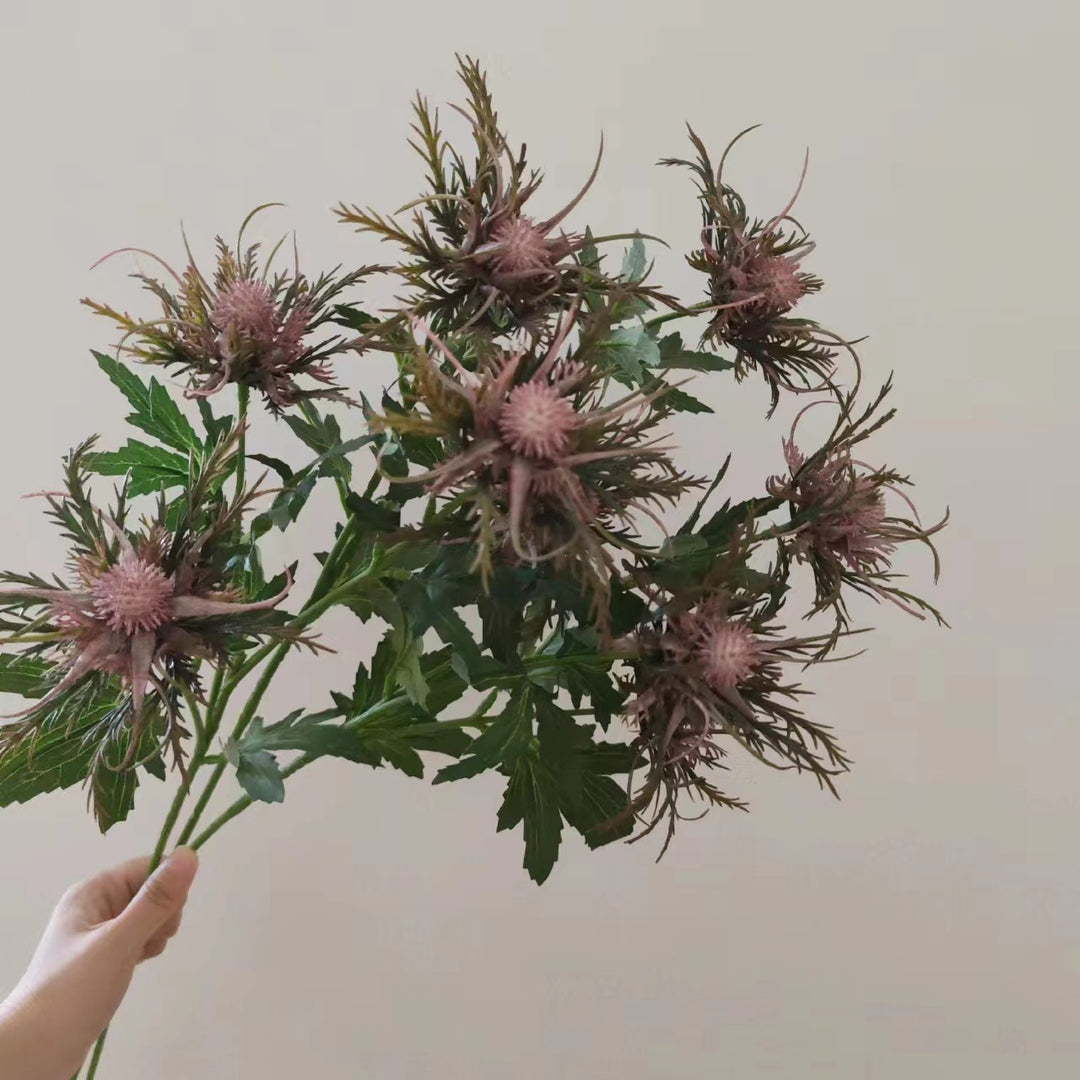 Premium Decorative Thistle Stem